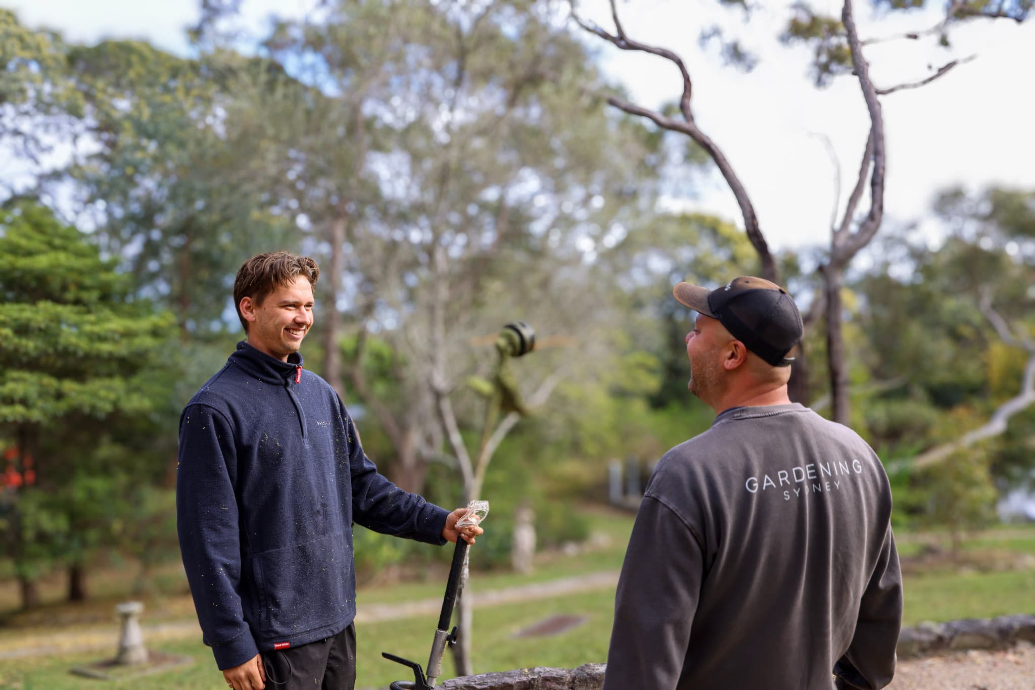 Gardening Sydney crew members on site